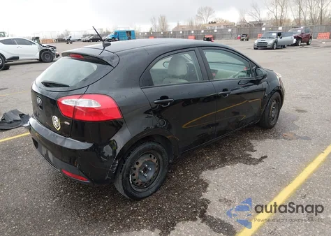 2013 Kia Rio Lx from USA, damaged, VIN KNADM5A32D6255535